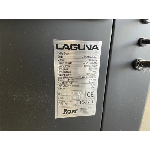 LAGUNA Fusion 2 mod.2022 Piła tarczowa (Używane)