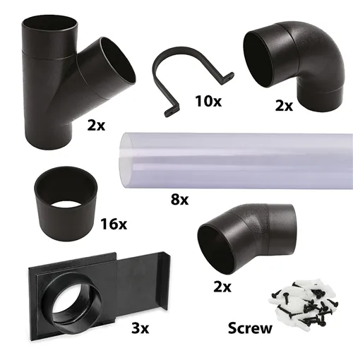 IGM PRO Zestaw akcesoriów do odciągania 100mm (Używane)