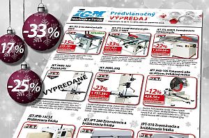 Dnes 1.12. začíná IGM PŘEDVÁNOČNÍ VÝPRODEJ
